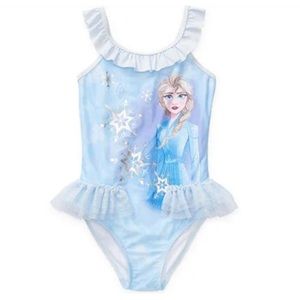 Girls DISNEY Collection (Frozen) Bathing Suit Size 5/6